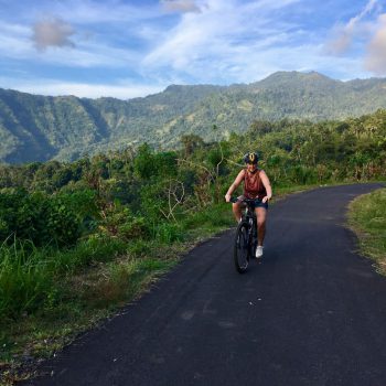 Fietsen op Bali
